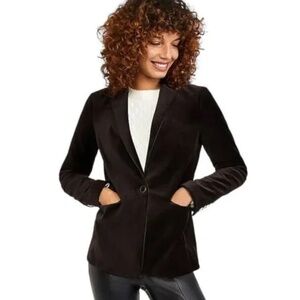 NWT Ann Taylor velvet blazer (The Hutton)